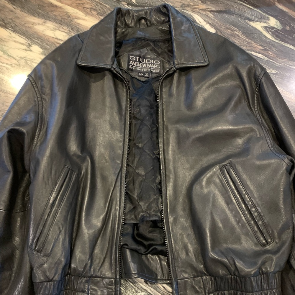 Leather jacket